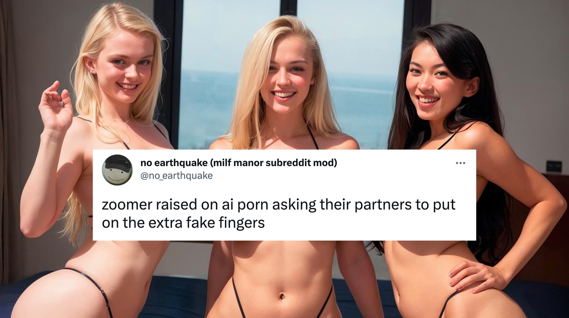 AI Porn meme template - AI Porn