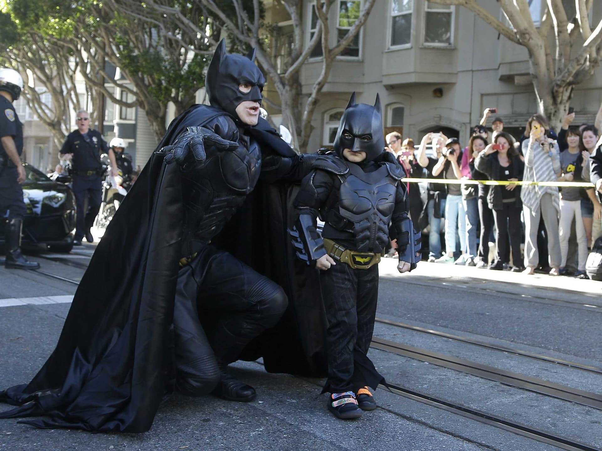Batkid meme template - Batkid