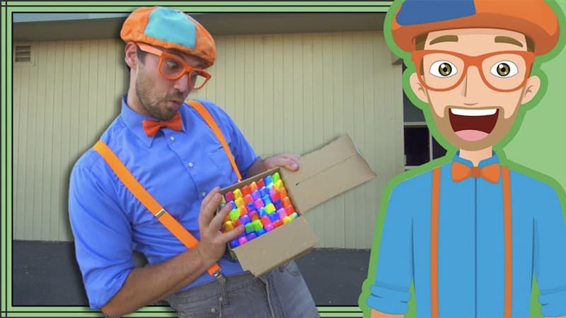 Blippi meme template - Blippi