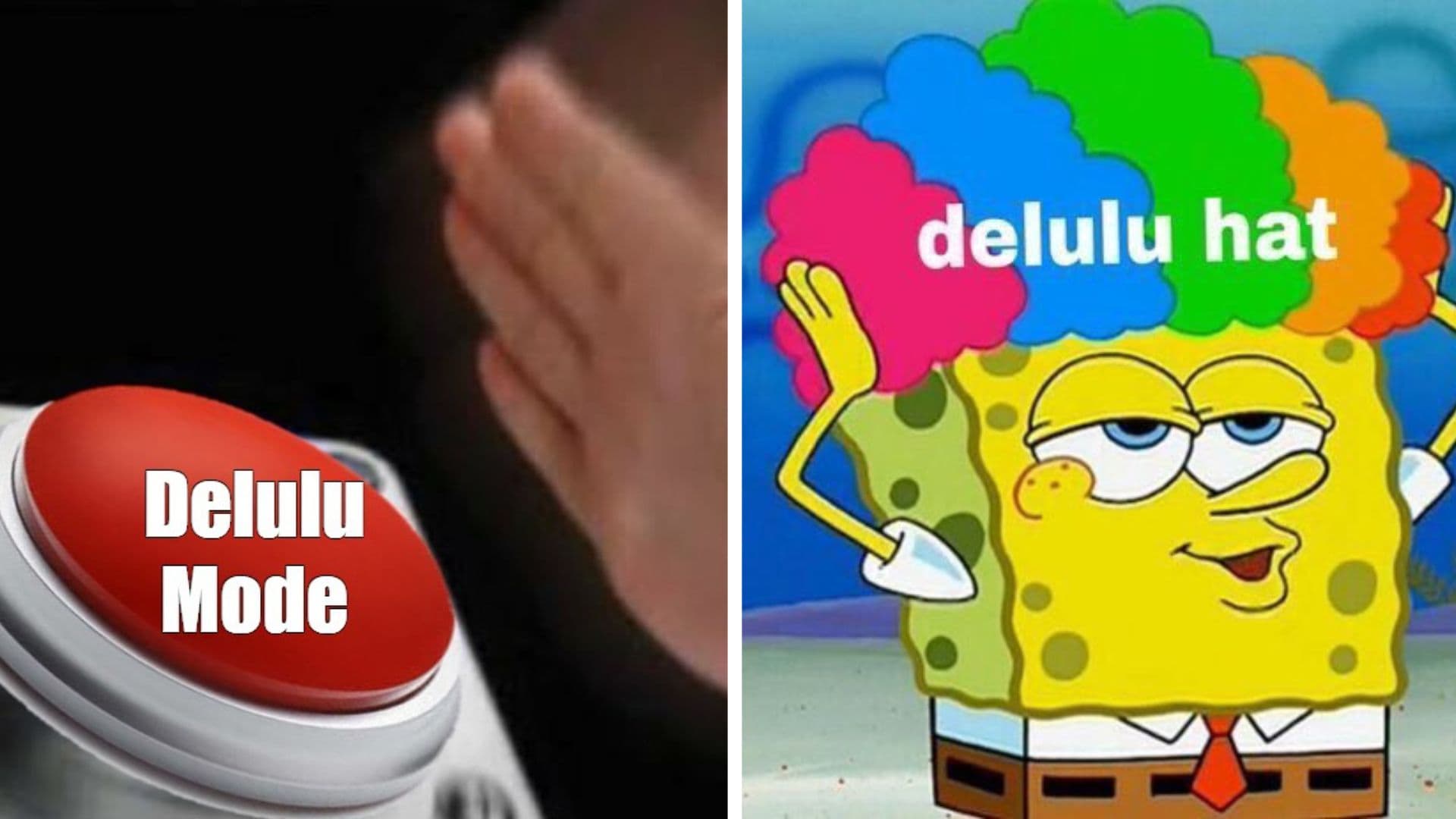 Delulu meme template - Delulu