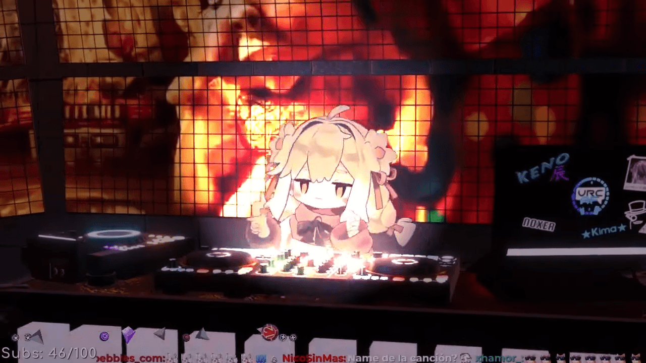 DJ Loli meme template - DJ Loli