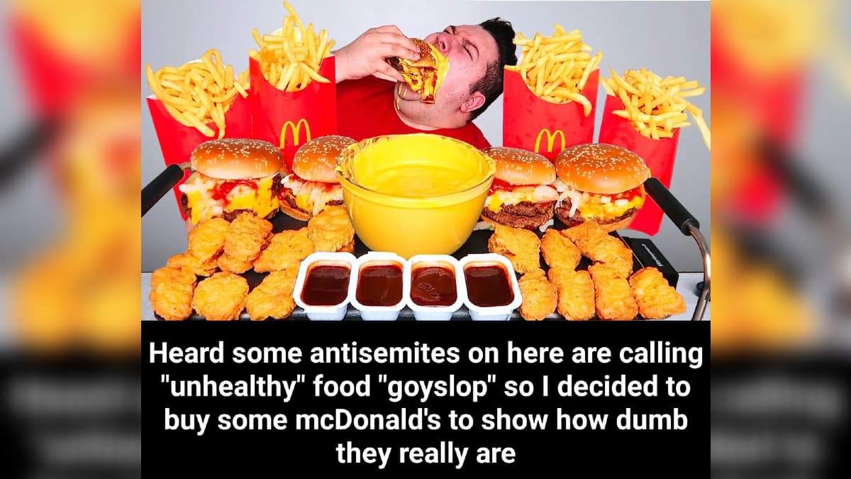 Goyslop meme template - Goyslop