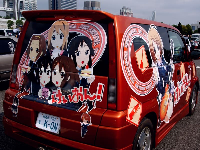 Itasha meme template - Itasha