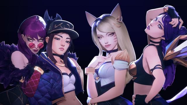 K/DA meme template - K/DA