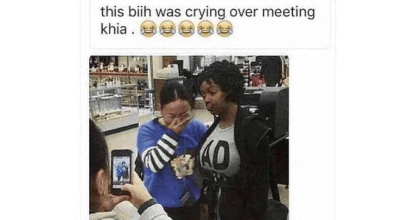 Khia meme template - Khia