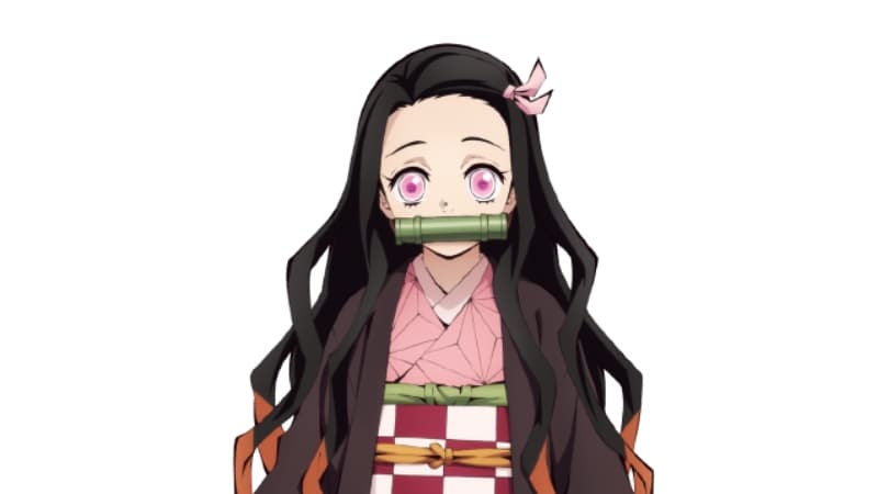 Nezuko meme template - Nezuko