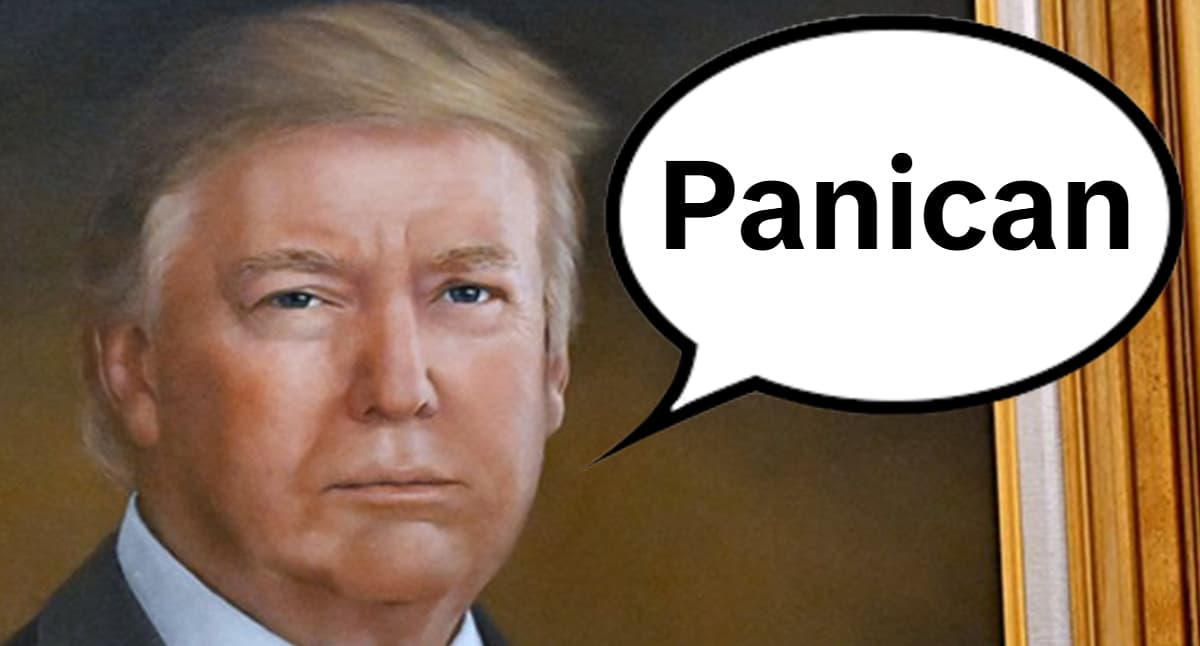 Panican meme template - Panik