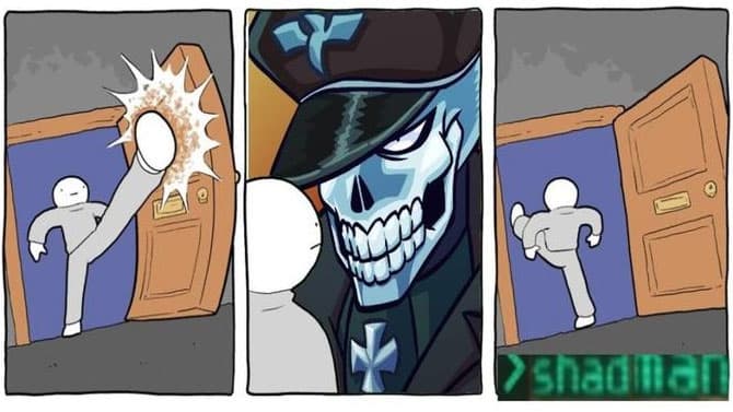 >Shadman meme template - Shadman