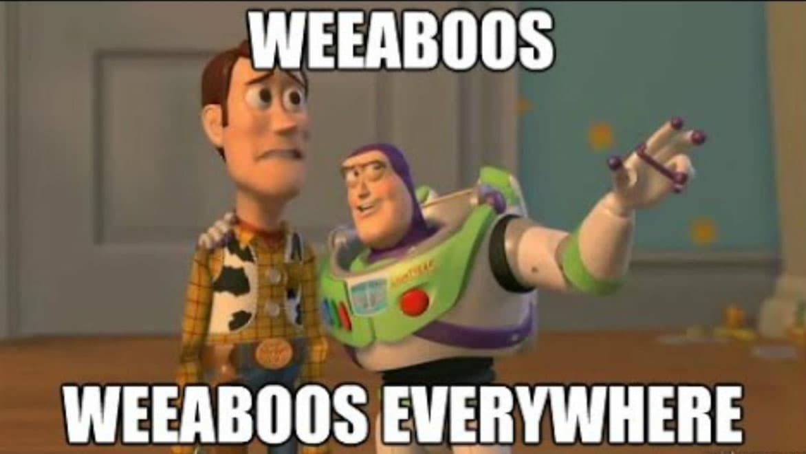 Weeaboo meme template - Weeaboo
