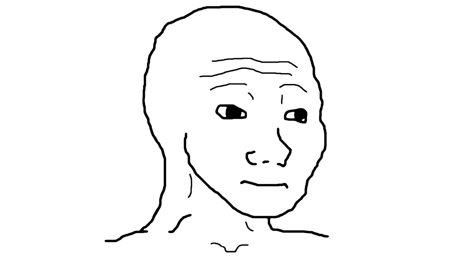 Wojak meme template - Wojak