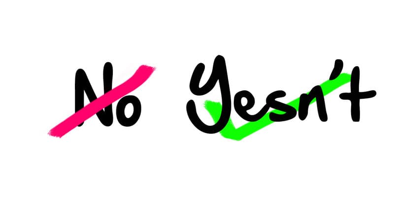 Yesn't meme template - Yesn't