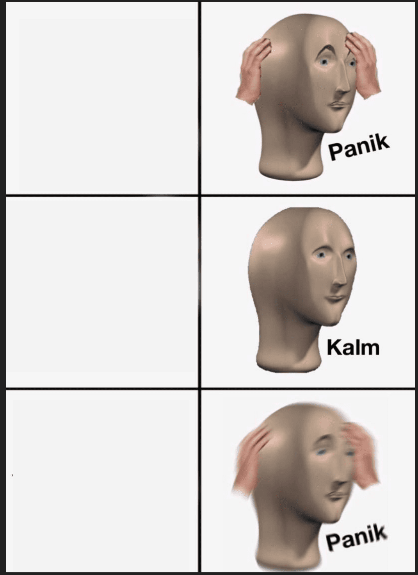 panik calm panik
