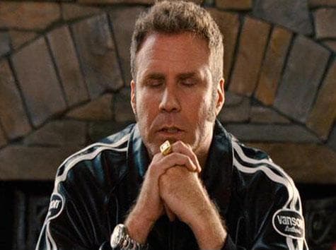 Ricky Bobby Praying meme template - Ricky Bobby Praying