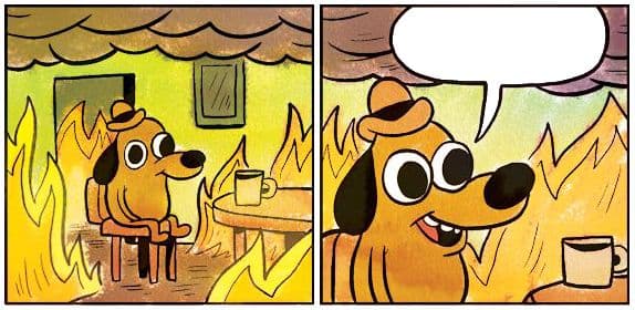 This is Fine (Blank)