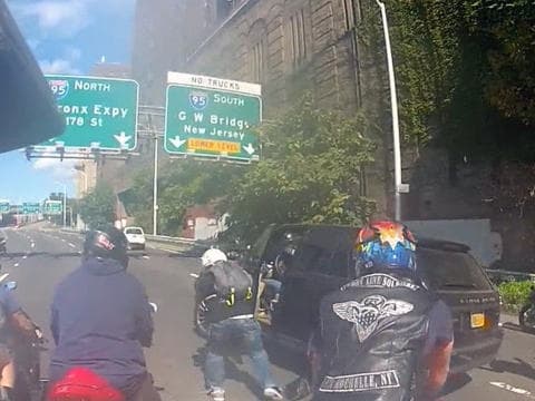 2013 NYC Motorcycle Attack meme template - 2013 NYC Motorcycle Attack