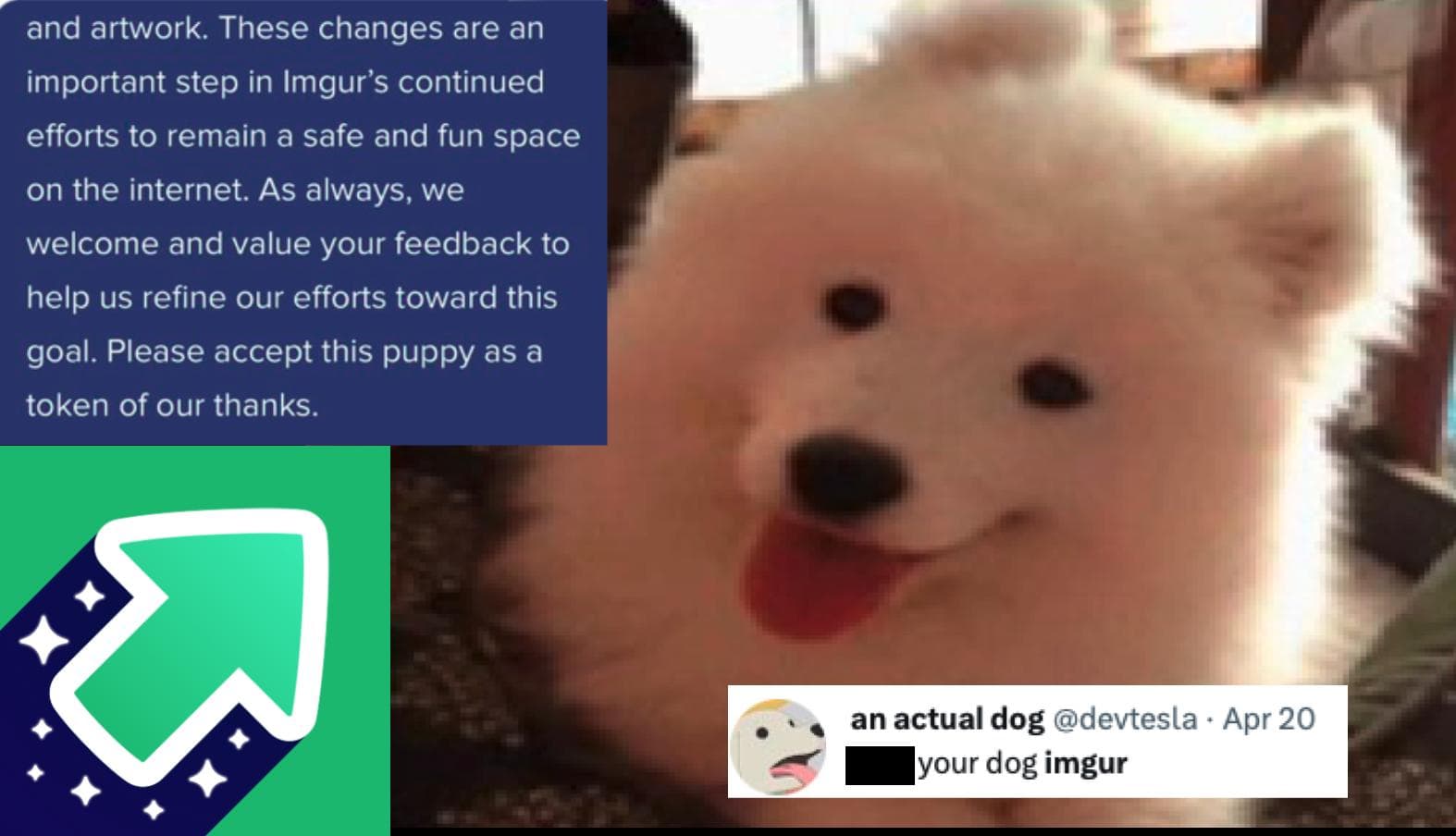 2023 Imgur NSFW Ban / Old Content Purge meme template - Imgur NSFW Ban