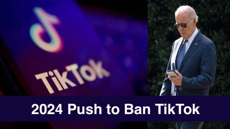 2024 "TikTok" Bill / Protecting Americans from Foreign Adversary Controlled Appl... meme template - TikTok Ban