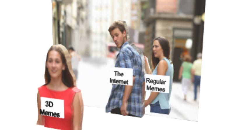 3D Memes meme template - 3Ds
