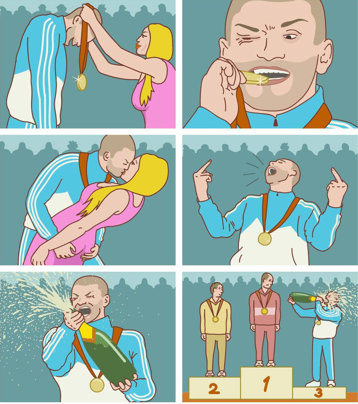 3rd Place Celebration