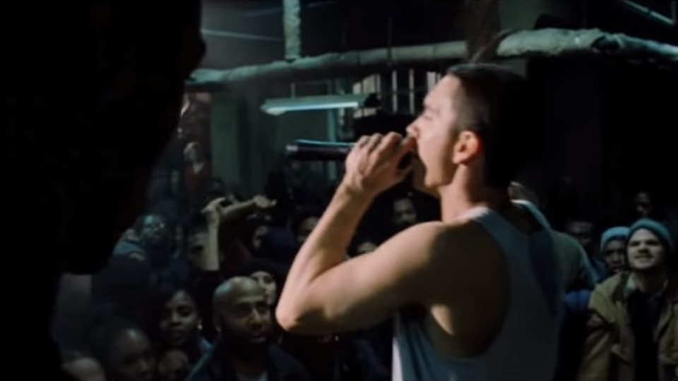 8 Mile Rap Battle meme template - 8 Mile Rap Battle