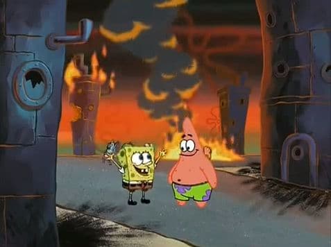 "We did it, Patrick! We saved the City!" meme template - "We did it, Patrick! We saved the City!"