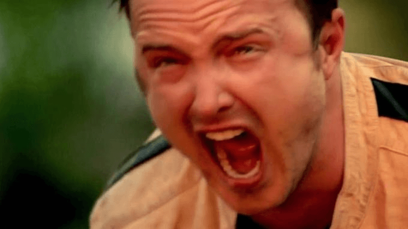 Aaron Paul Screaming meme template - Aaron Paul Screaming