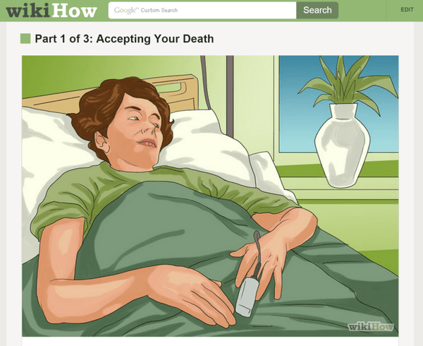 Accepting Your Death meme template - Accepting Your Death