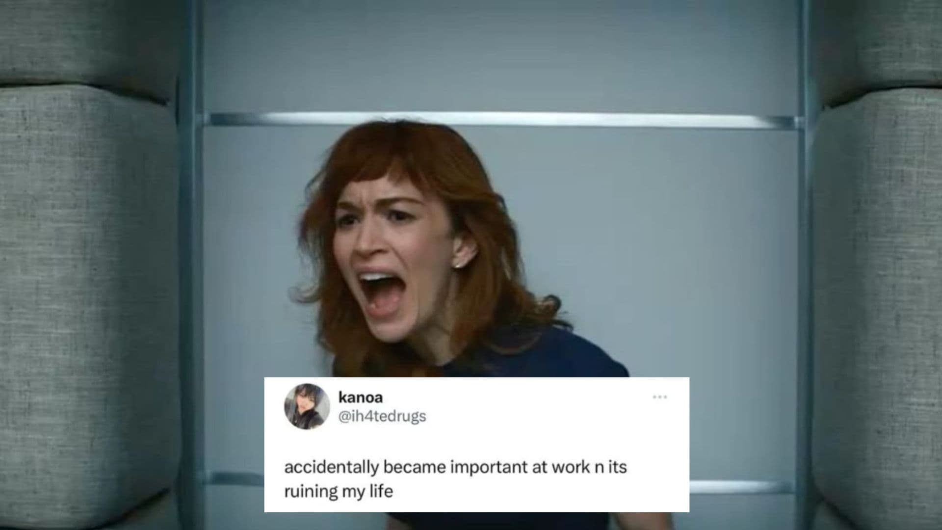 Accidentally Became Important At Work meme template - Accidentally Became Important At Work