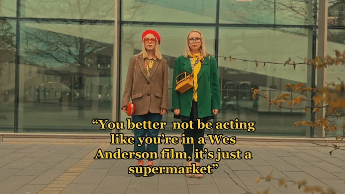 Acting Like You're in A Wes Anderson Film meme template - Wes Anderson