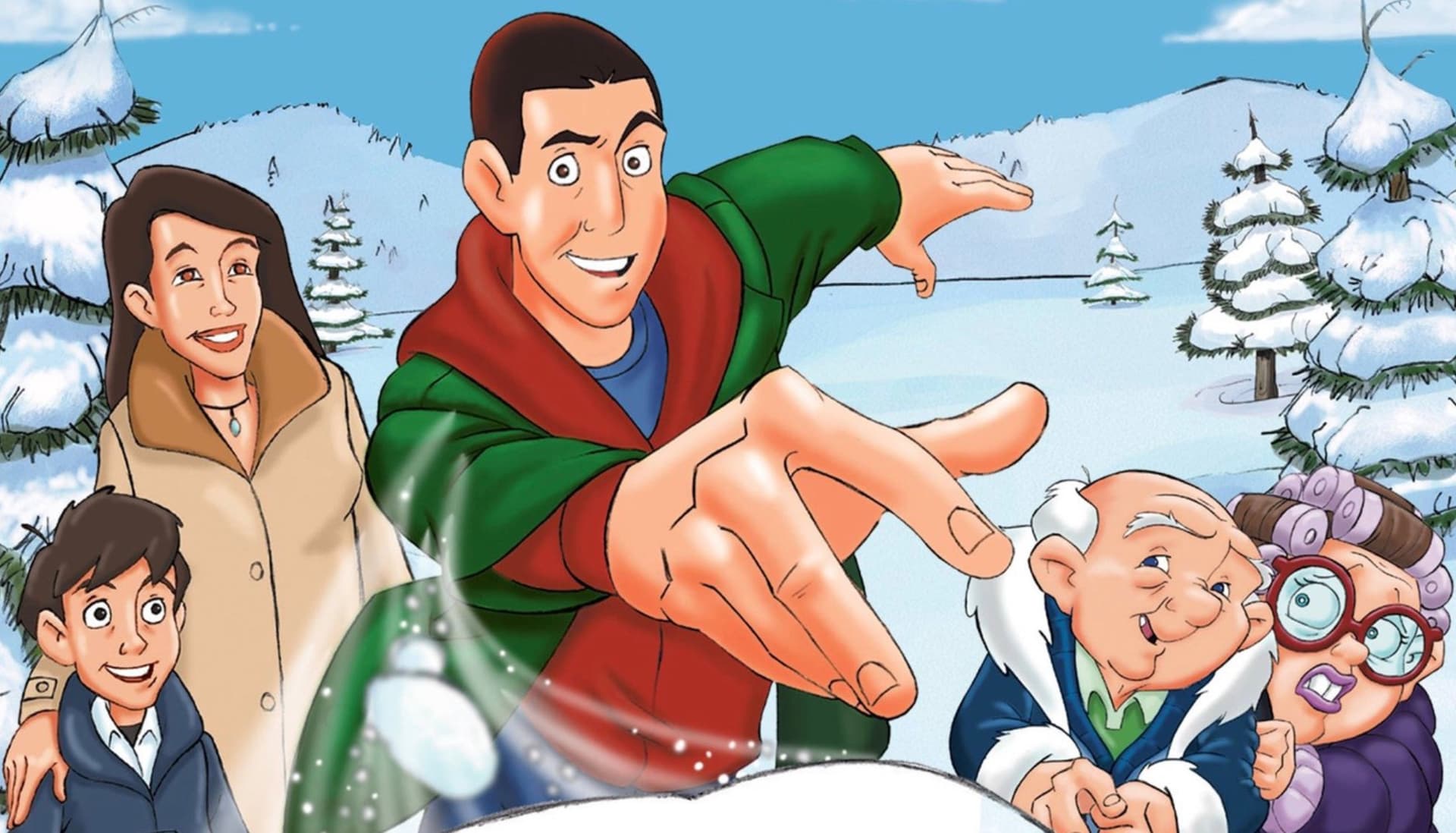 Adam Sandler's "Eight Crazy Nights" Poster Parodies meme template - Eight Crazy Nights