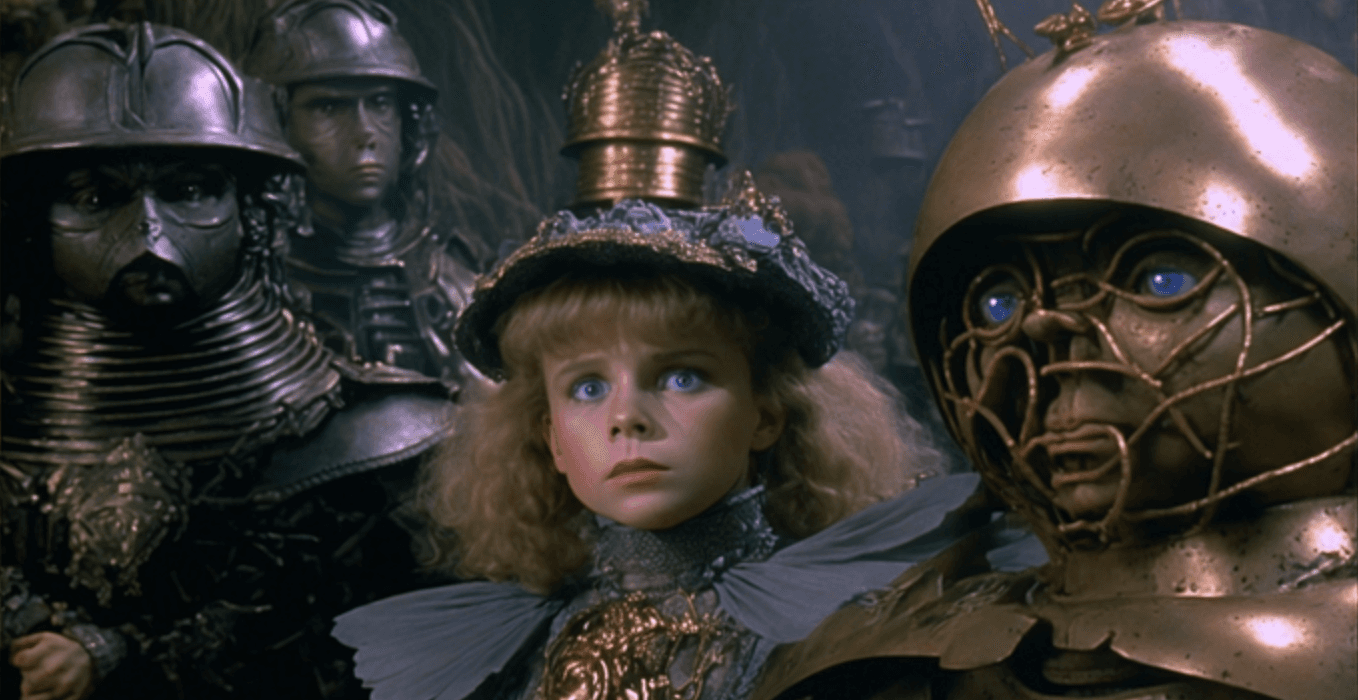 AI-Generated '80s Dark Fantasy meme template - AI-Generated 80s Dark Fantasy