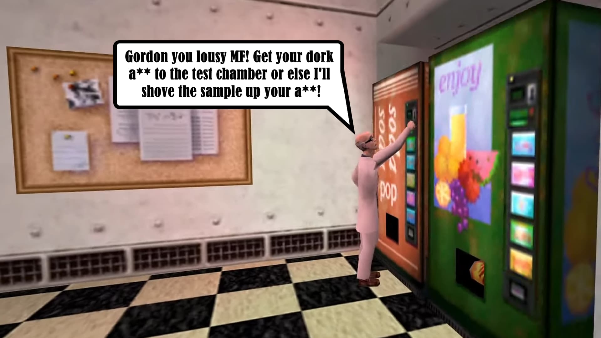 AI Voice Game Modding / Game Characters meme template - AI Voice Modding