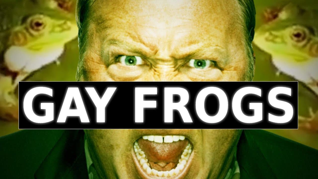 Alex Jones' Gay Frogs Rant meme template - Alex Jones Gay Frogs