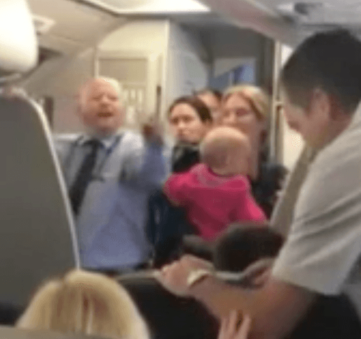 American Airlines Stroller Incident meme template - American Airlines Stroller