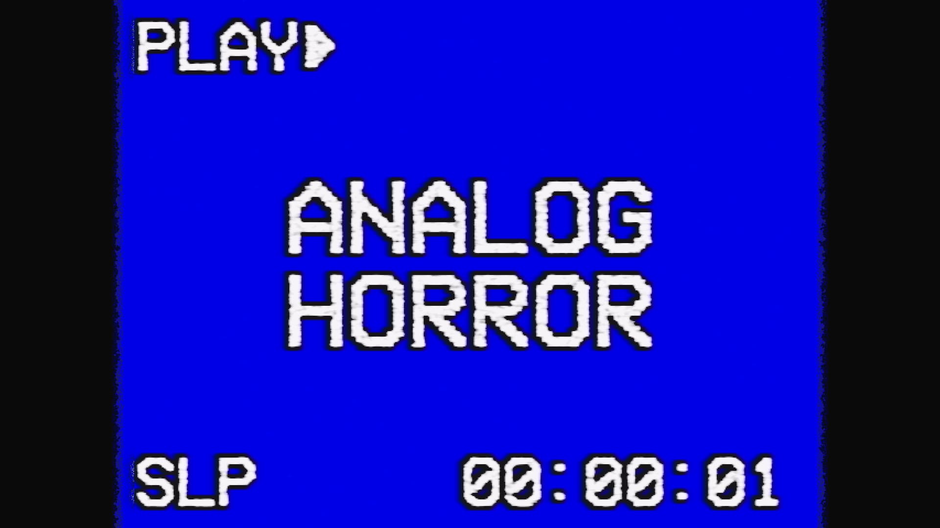 Analog Horror meme template - Analog Horror