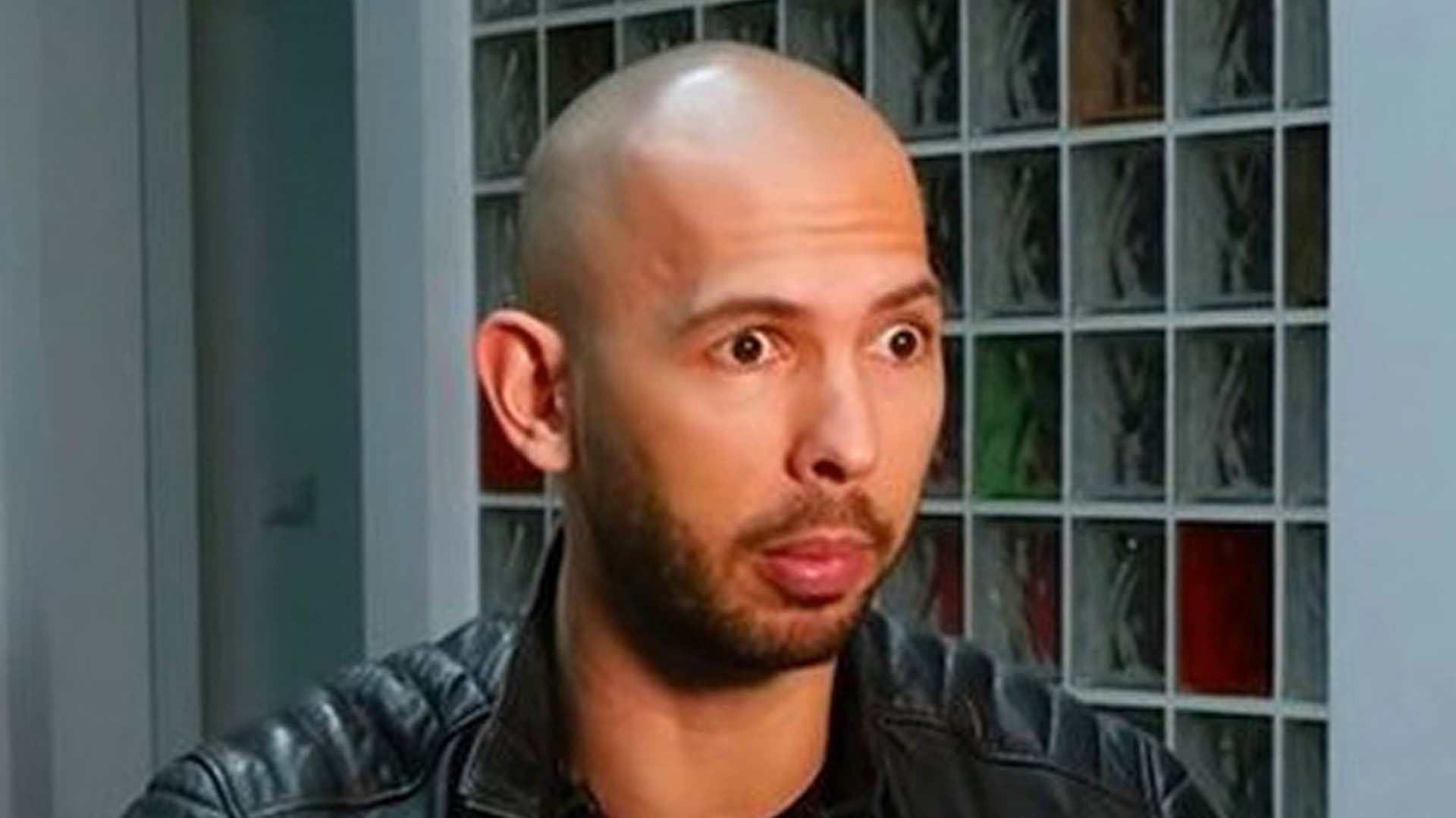 Andrew Tate Shocked Face meme template - Andrew Tate Shocked Face