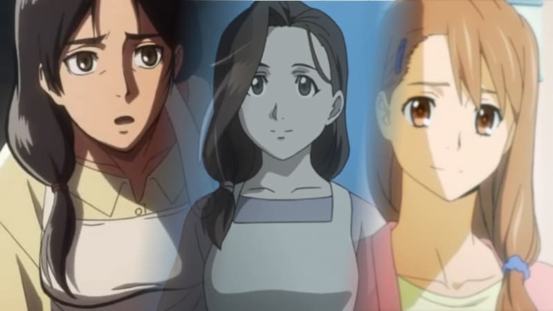Anime Mom Hair / Dead Mom Hair meme template - Anime Mom Hair
