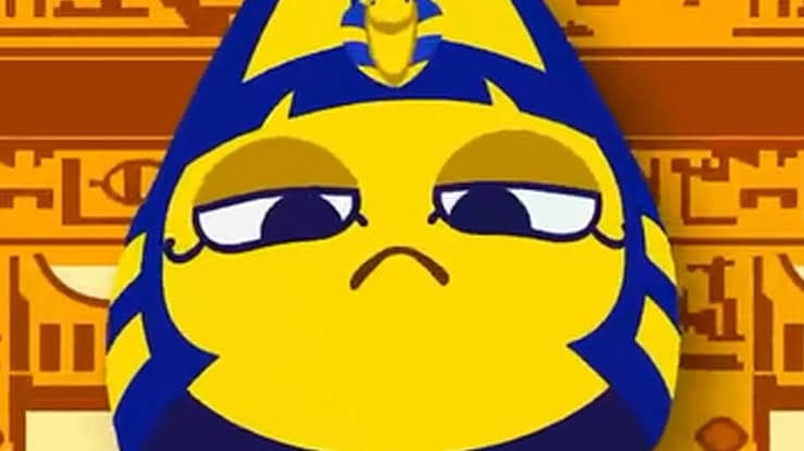 Ankha Zone meme template - Ankha Zone