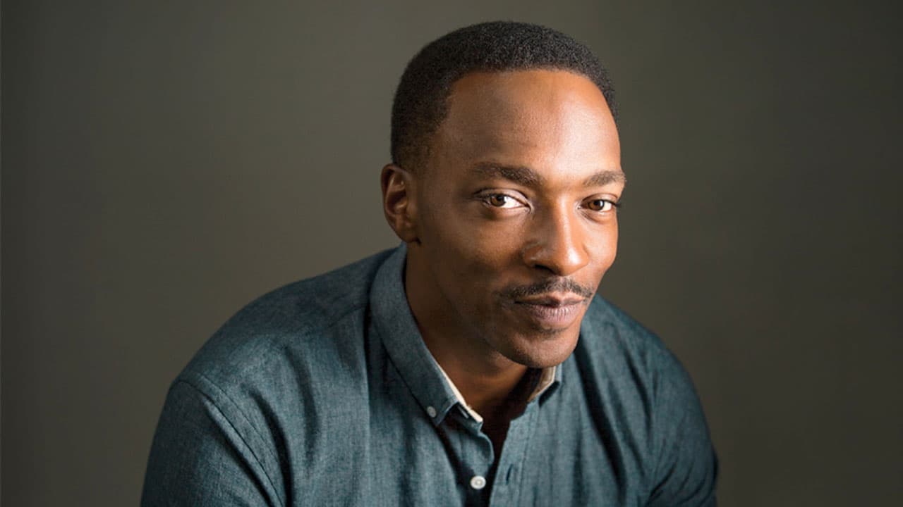 Anthony Mackie's Smirk meme template - Anthony Mackie Smirk
