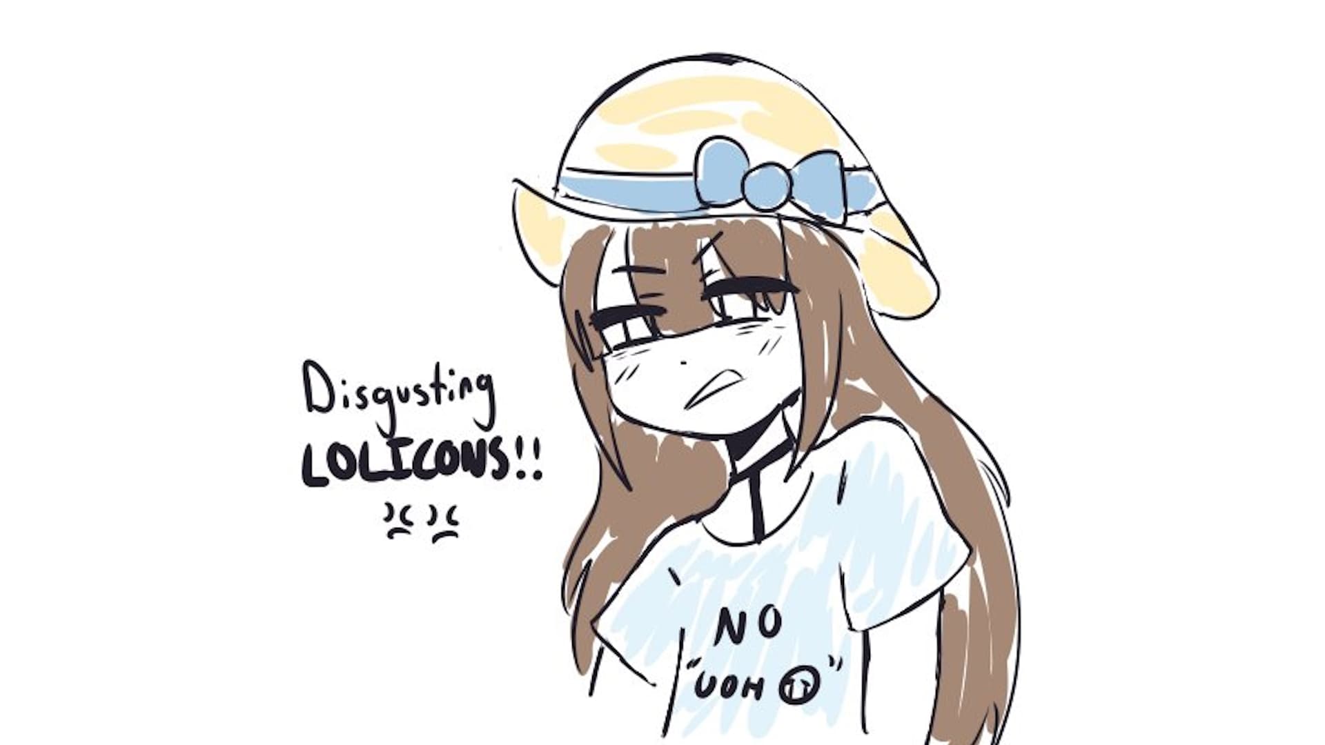 Anti-chan meme template - Anti-chan