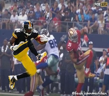 Antonio Brown's Karate Kick meme template - Antonio Brown Karate Kick