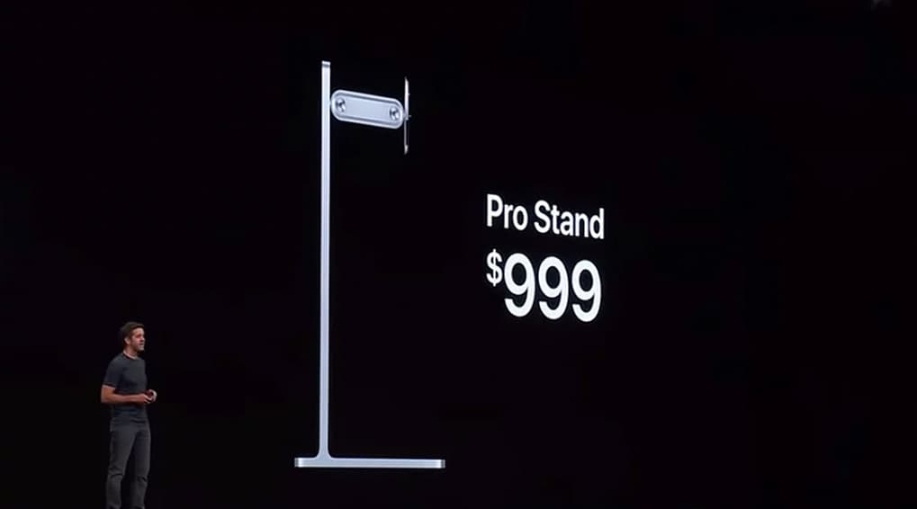 Apple Pro Stand $999 Price meme template - Apple Pro Stand