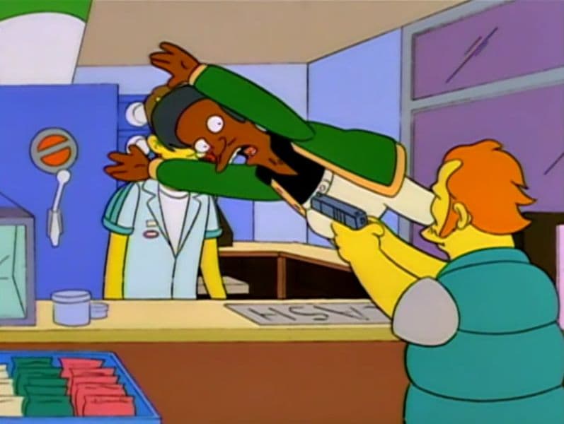 Apu takes bullet meme template - Apu Takes Bullet