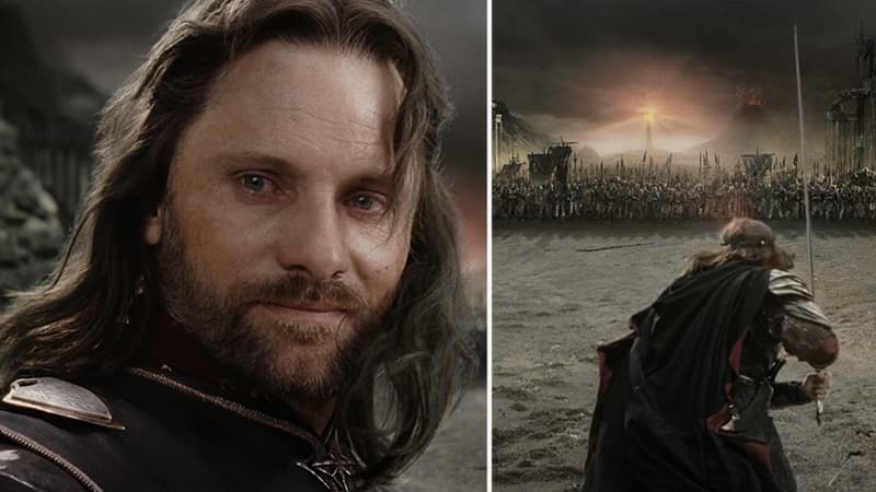 Aragorn's “For Frodo” meme template - For Frodo