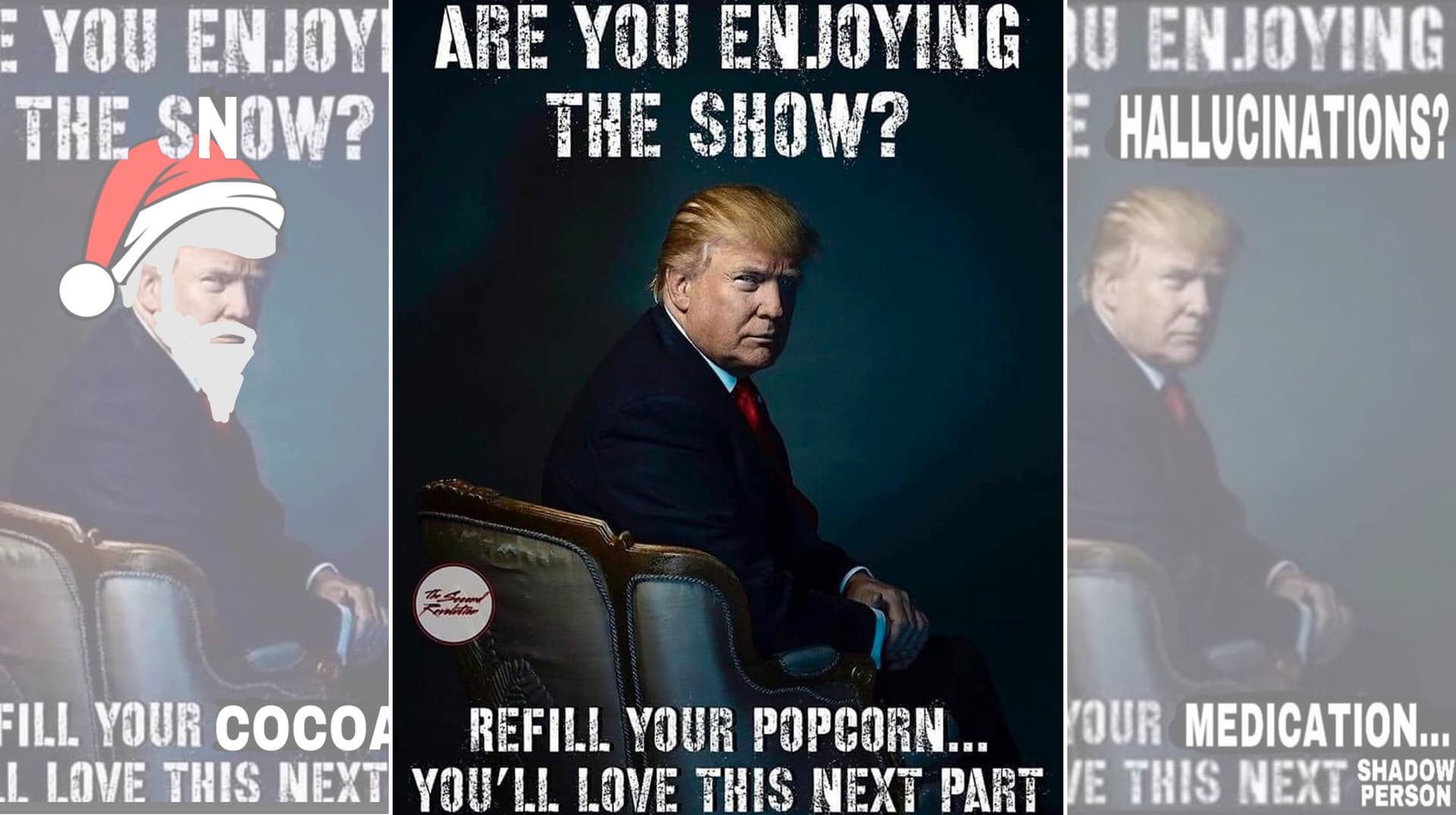 Are You Enjoying the Show? Refill Your Popcorn... You'll Love This Next Part meme template - Are You Enjoying the Show