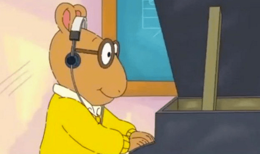 Arthur's Headphones meme template - Arthur's Headphones