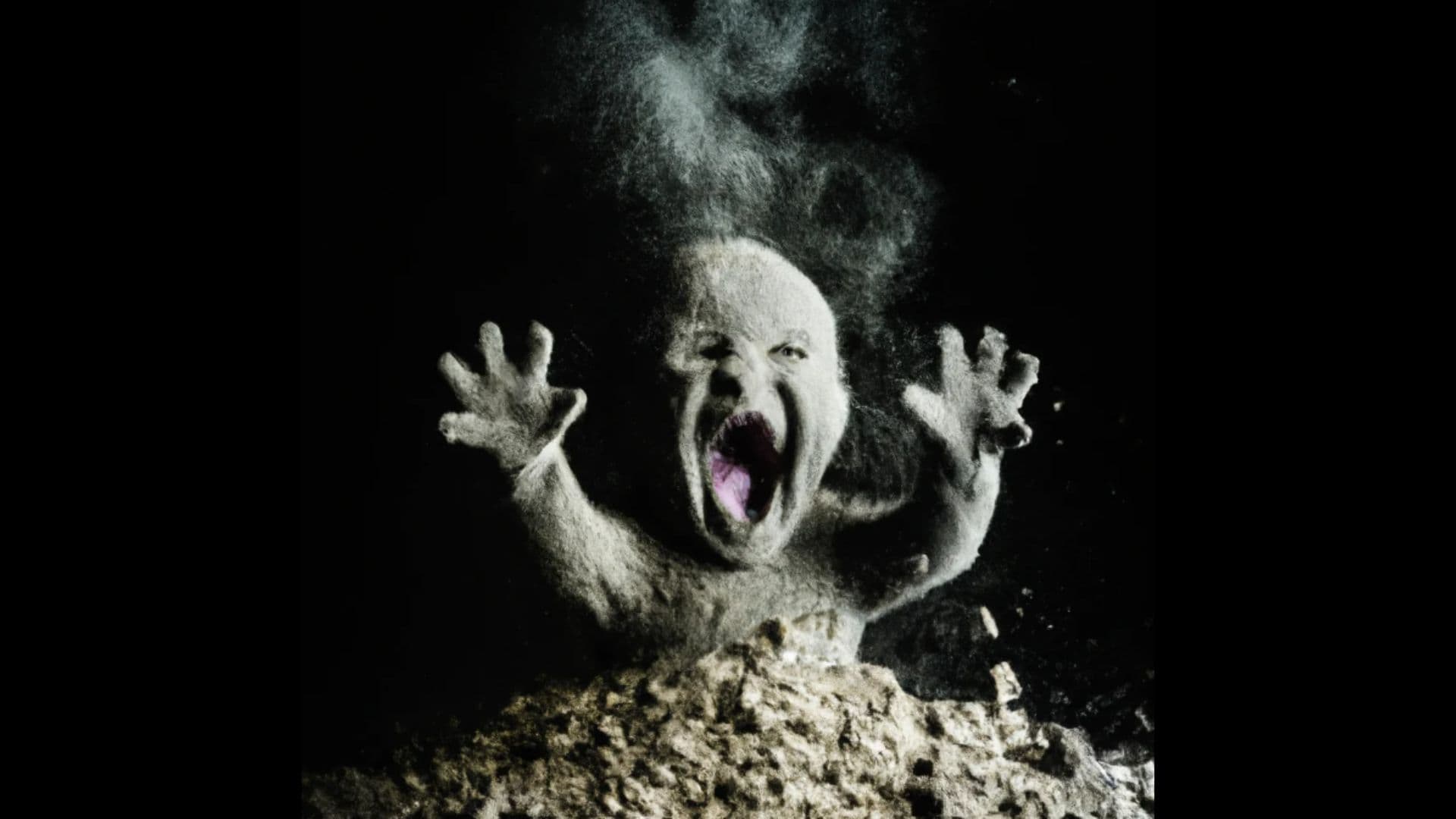 Ash Baby / Screaming Baby Made of Ash meme template - Ash Baby