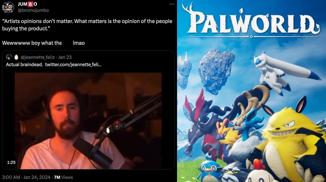Asmongold "Artist's Opinions Don't Matter" meme template - Asmongold