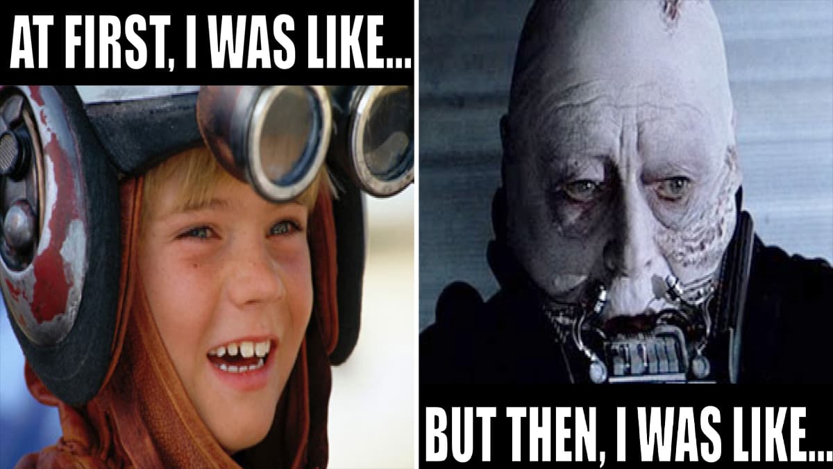 At First, I Was Like, But Then, I Was Like meme template - At First I Was Like