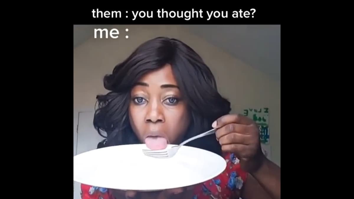 Ate That / Thought You Ate meme template - Ate That